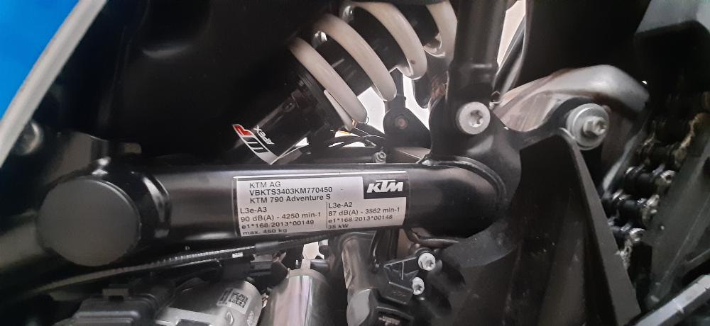 Motorrad verkaufen KTM 790 Adventure S Ankauf